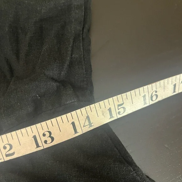 Anthropologie Black Maxi Halter Dress Size 6 - Picture 4 of 16